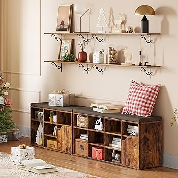 Amazon.com: DINZI LVJ Long Wall Shelves, 55.1